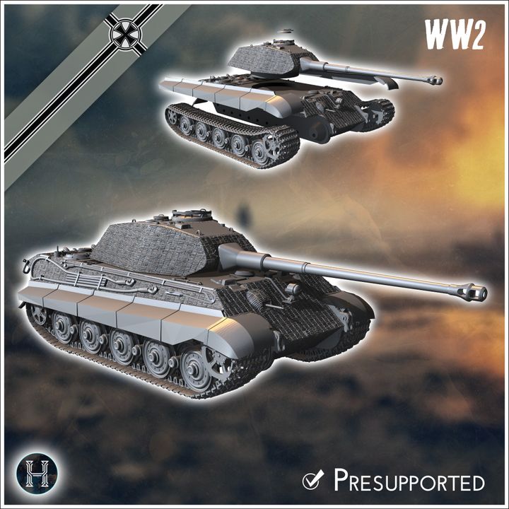 KING TIGER 1:24 Ｐanzerkfwagen_VITiger II KING TIGER 1:24 Panzerkfwagen_VITiger II KING TIGER 1:24